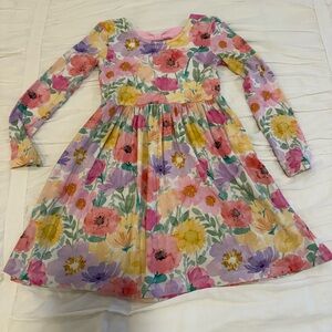 Little Sleepies Play! Floral Skater Dress